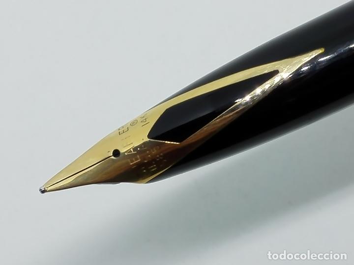 Plumas estilogr&aacute;ficas antiguas: SHEAFFER TARGA GOLD PLATED 1005 14KT - Foto 5