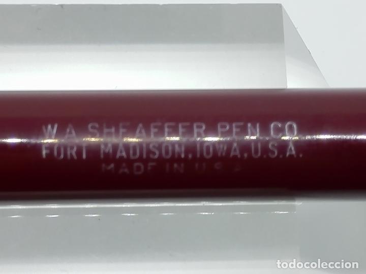 Plumas estilogr&aacute;ficas antiguas: SHEAFFER SNORKEL F5 14 KT - Foto 4