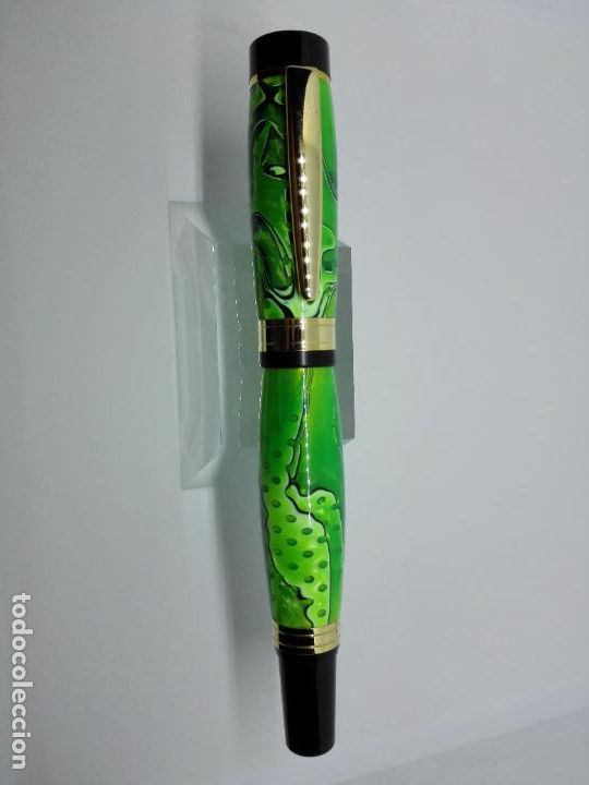 Plumas estilogr&aacute;ficas antiguas: PLUMA ESTILOGRAFICA GRASSHOPPER - Foto 1