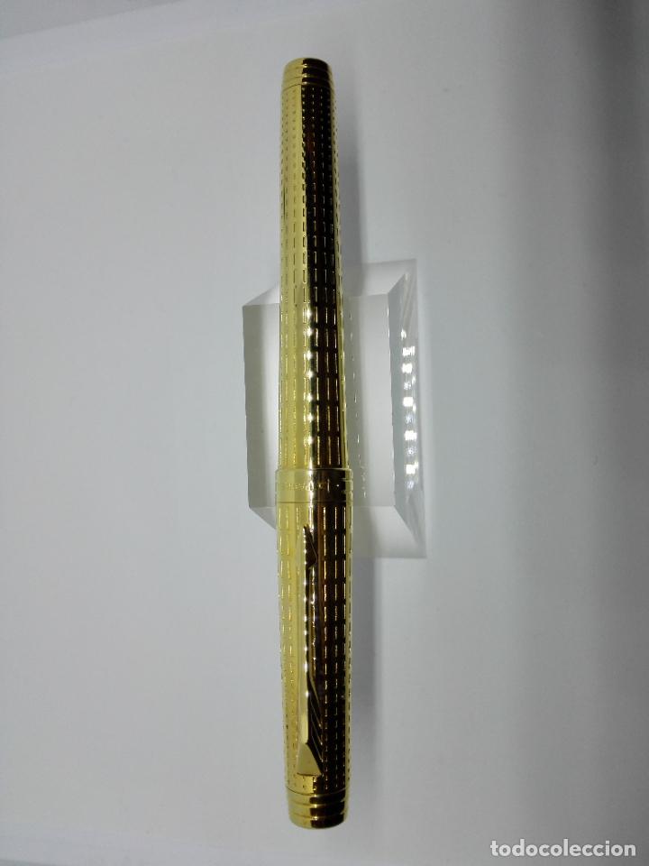 Plumas estilogr&aacute;ficas antiguas: Parker Premier Deluxe Gt - Foto 3