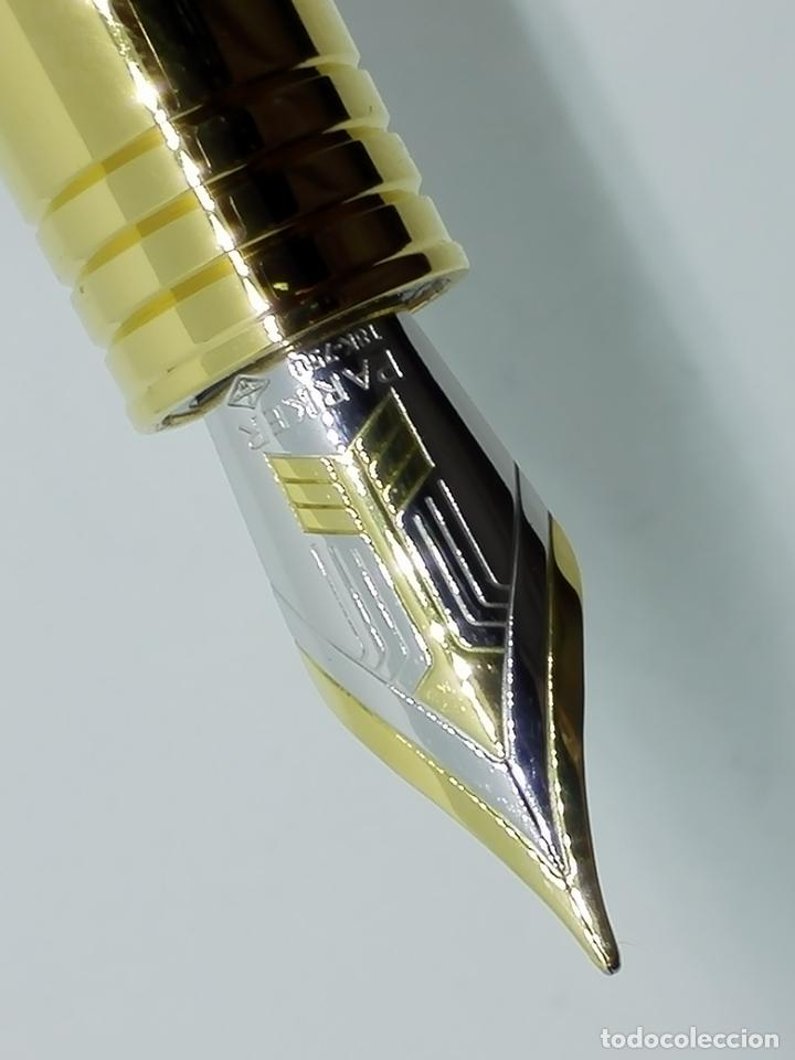 Plumas estilogr&aacute;ficas antiguas: Parker Premier Deluxe Gt - Foto 5