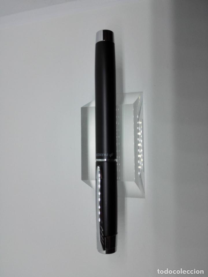 Plumas estilogr&aacute;ficas antiguas: PARKER ESPRIT TELESCOPIC MATTE BLACK - Foto 5