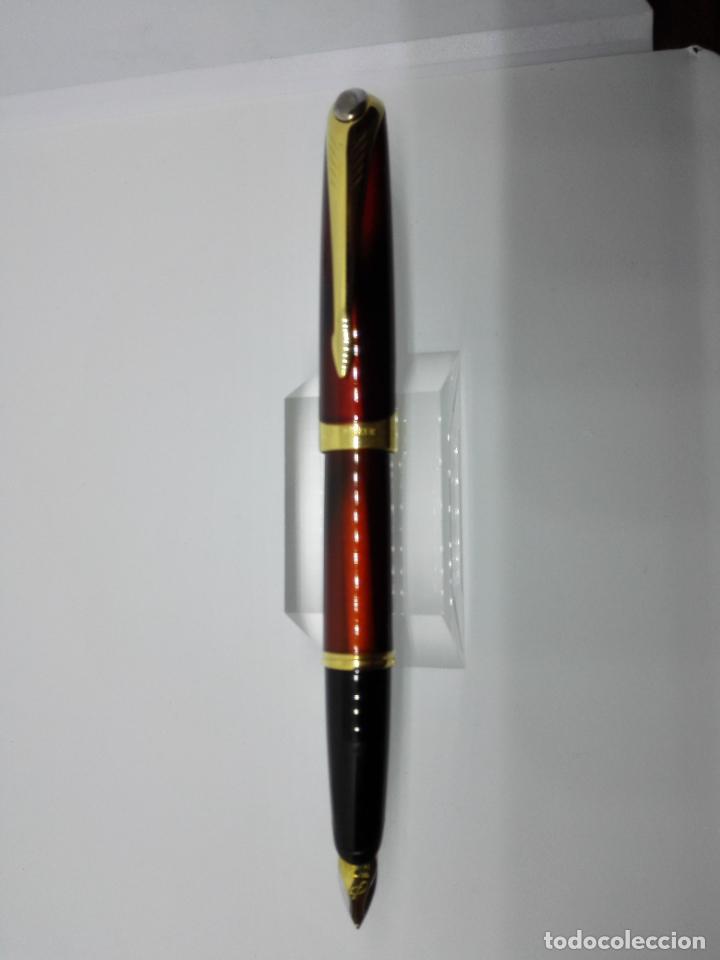 Plumas estilogr&aacute;ficas antiguas: PARKER ELLIPSE 18KT - Foto 2