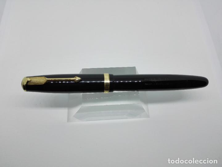 Plumas estilogr&aacute;ficas antiguas: PARKER DUOFOLD AF M&Aacute;XIMA 14 KT - Foto 2