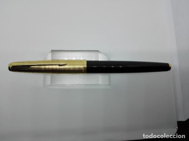 Plumas estilogr&aacute;ficas antiguas: PARKER 61 Custom 14KT - Foto 2