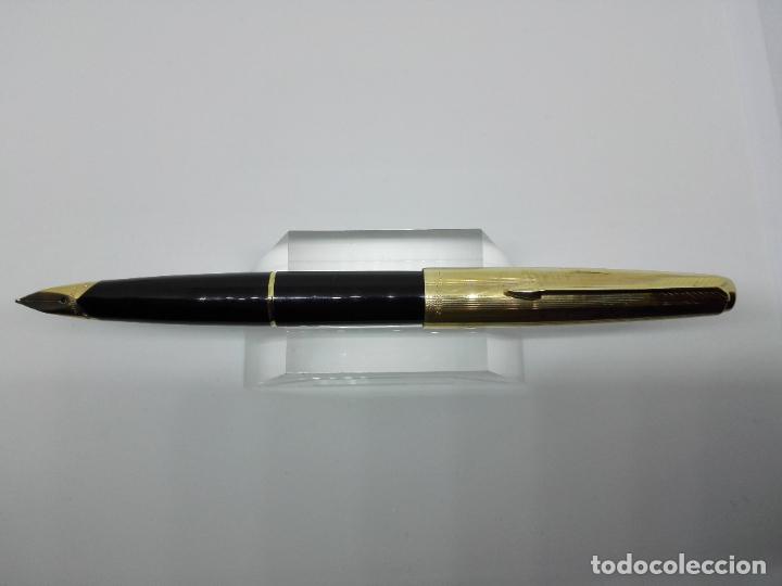 Plumas estilogr&aacute;ficas antiguas: PARKER 61 Custom 14KT - Foto 3