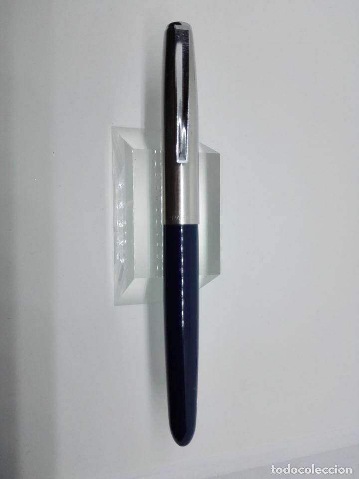 Plumas estilogr&aacute;ficas antiguas: PARKER 21 BLUE - Foto 2