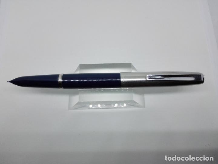 Plumas estilogr&aacute;ficas antiguas: PARKER 21 BLUE - Foto 3