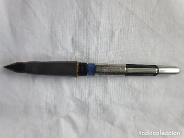 Plumas estilogr&aacute;ficas antiguas: PLUMA PARKER 65-VP- PLUMIN DE 14K - Foto 3