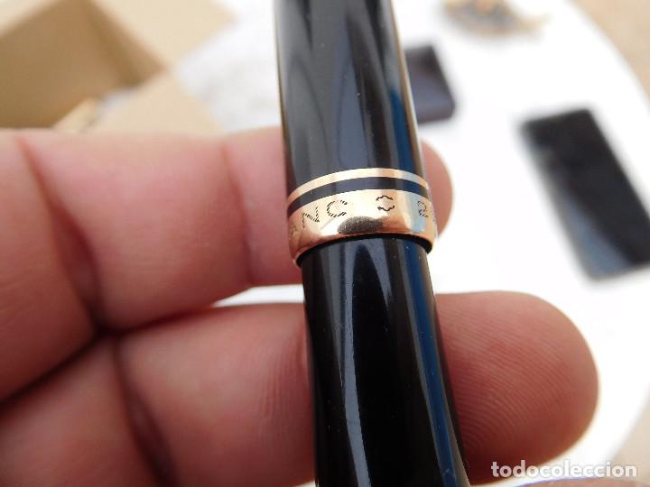 Plumas estilogr&aacute;ficas antiguas: Pluma estilogr&aacute;fica Montblanc modelo 252 - Foto 6