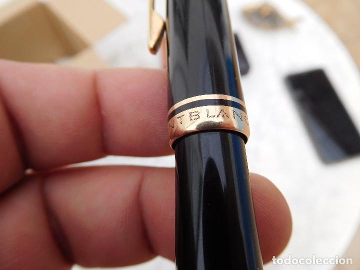 Plumas estilogr&aacute;ficas antiguas: Pluma estilogr&aacute;fica Montblanc modelo 252 - Foto 7