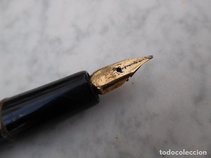 Plumas estilogr&aacute;ficas antiguas: Pluma estilogr&aacute;fica Montblanc modelo 252 - Foto 11