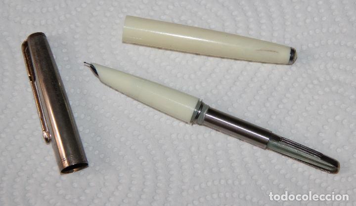 Plumas estilogr&aacute;ficas antiguas: SOFFER 31 BLANCA - Foto 5