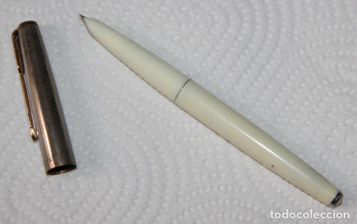 Plumas estilogr&aacute;ficas antiguas: SOFFER 31 BLANCA - Foto 6