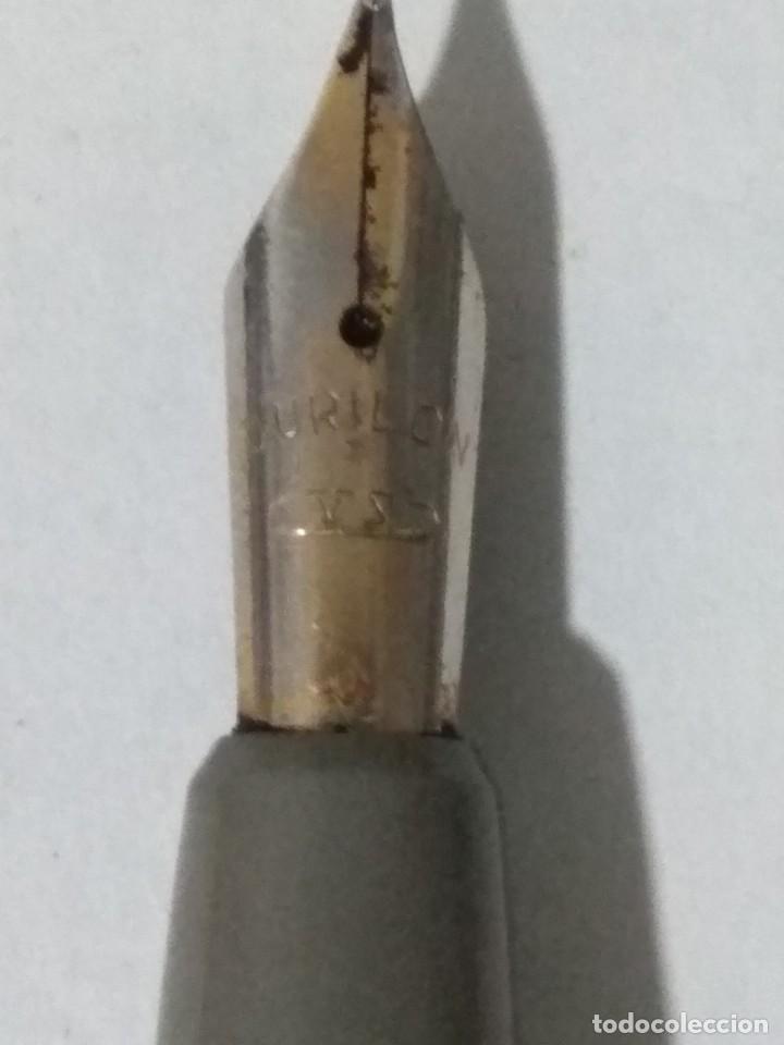Plumas estilogr&aacute;ficas antiguas: ESTILOGR&Aacute;FICA ANTIGUA DURILON. - Foto 7