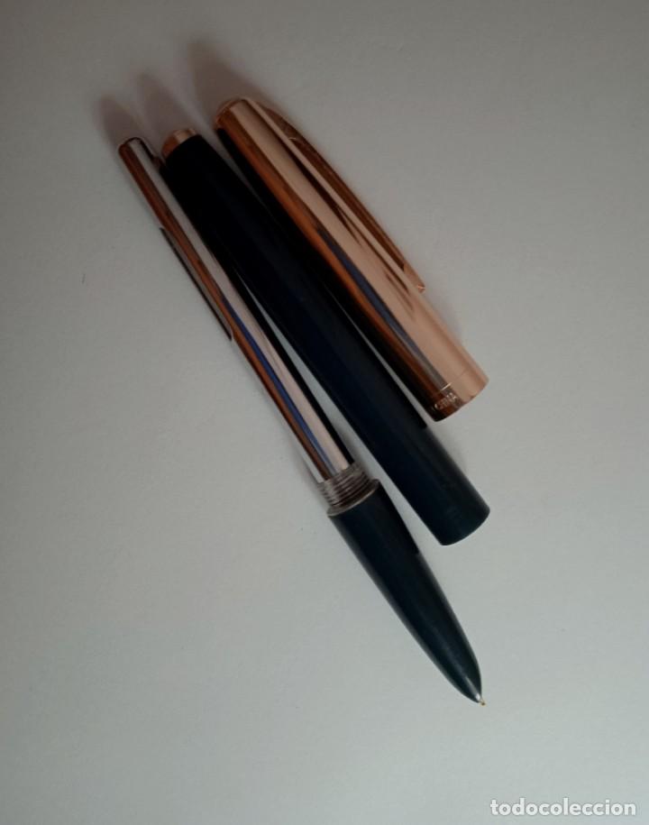 Plumas estilogr&aacute;ficas antiguas: ESTILOGRAFICA WING SUNG SIN USAR. - Foto 7