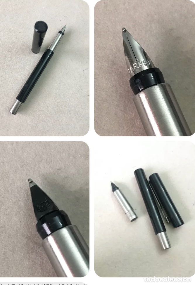 Plumas estilogr&aacute;ficas antiguas: Parker Vector Pluma-estilogr&aacute;fica Negro - Foto 2