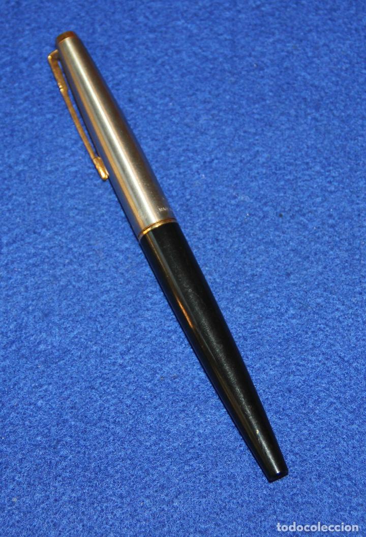 Plumas estilogr&aacute;ficas antiguas: PARKER 45 DE LUXE PLUMIN ORO - Foto 2