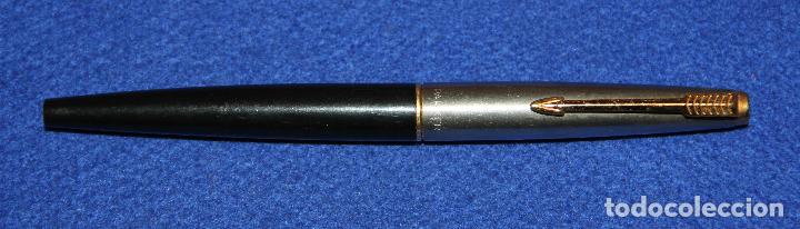 Plumas estilogr&aacute;ficas antiguas: PARKER 45 DE LUXE PLUMIN ORO - Foto 3