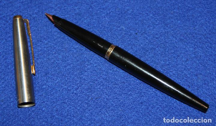Plumas estilogr&aacute;ficas antiguas: PARKER 45 DE LUXE PLUMIN ORO - Foto 6