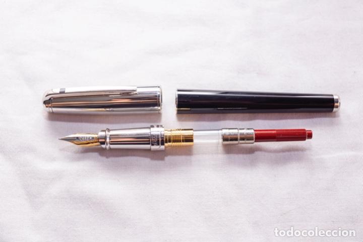 Plumas estilogr&aacute;ficas antiguas: Pluma s.T. Dupont &rdquo;Perspective 2000&rdquo; - Foto 2