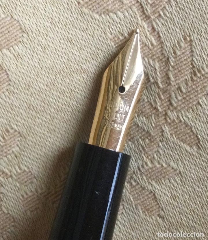 Plumas estilogr&aacute;ficas antiguas: PLUMA VINTAGE BANCO CENTRAL IRIDIUM POINT - Foto 3