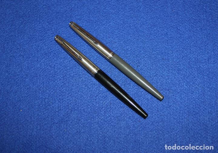 Plumas estilogr&aacute;ficas antiguas: 2 PLUMAS ESTILOGRAFICAS PARKER 45 - Foto 1