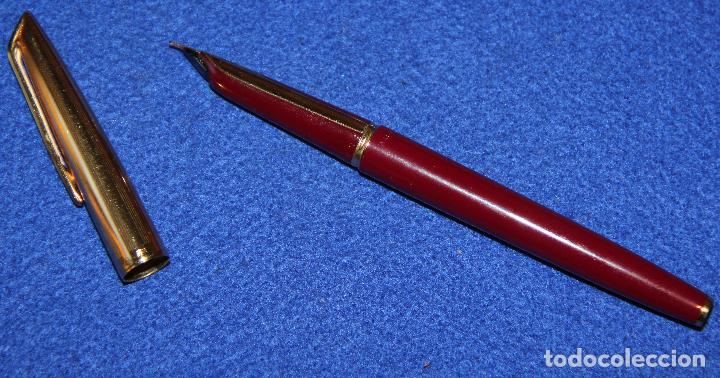 Plumas estilogr&aacute;ficas antiguas: WATERMAN CF PLUMIN ORO 18K - Foto 3