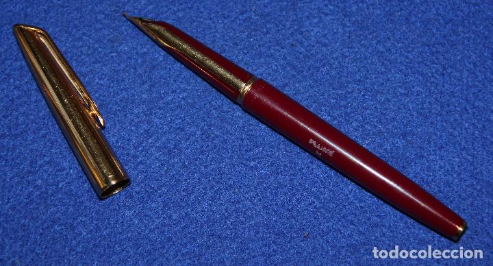 Plumas estilogr&aacute;ficas antiguas: WATERMAN CF PLUMIN ORO 18K - Foto 5