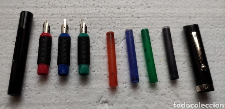 Plumas estilogr&aacute;ficas antiguas: Set de caligraf&iacute;a SHEAFFER - Foto 1