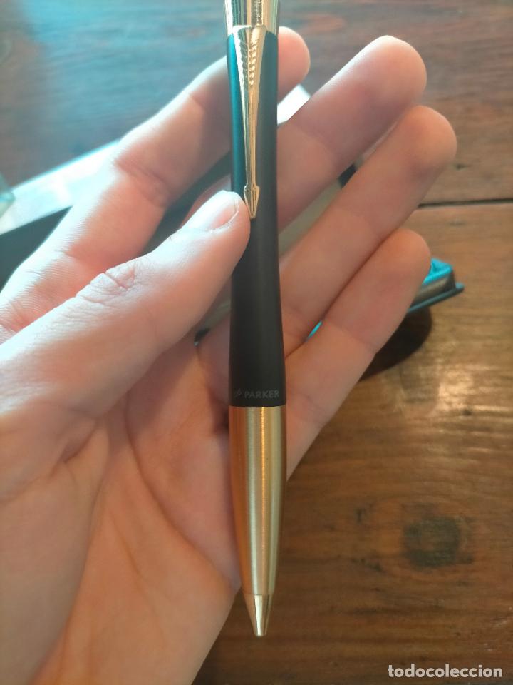 Plumas estilogr&aacute;ficas antiguas: Pluma Parker en su caja original vector 3 en 1 - Foto 7