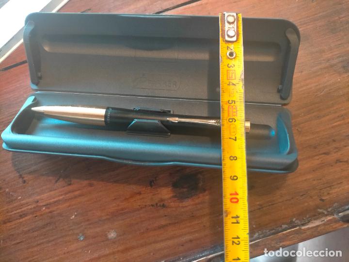 Plumas estilogr&aacute;ficas antiguas: Pluma Parker en su caja original vector 3 en 1 - Foto 10