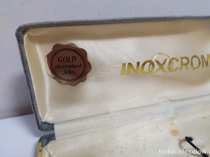 Plumas estilogr&aacute;ficas antiguas: ESTUCHE PARA PLUMA INOXCROM - Foto 2