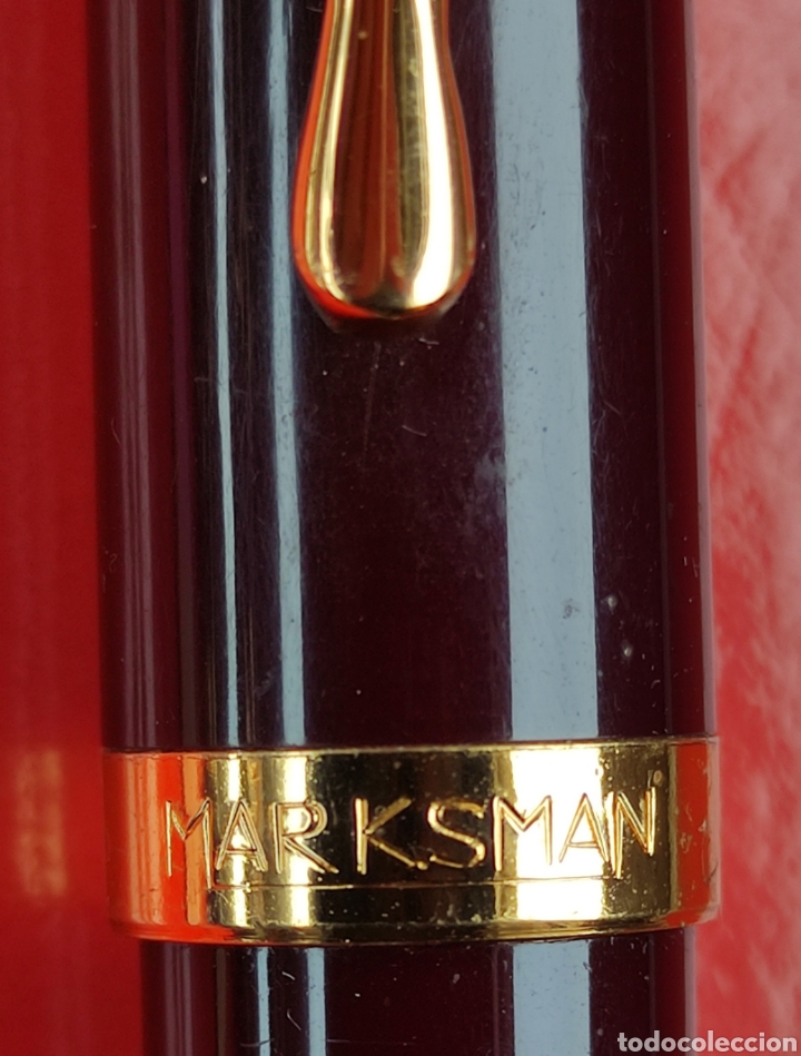 Plumas estilogr&aacute;ficas antiguas: Pluma estilografica MARKSMAN - Foto 2