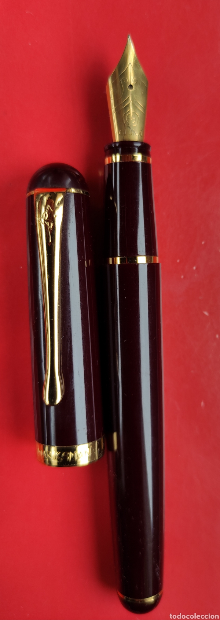 Plumas estilogr&aacute;ficas antiguas: Pluma estilografica MARKSMAN - Foto 4