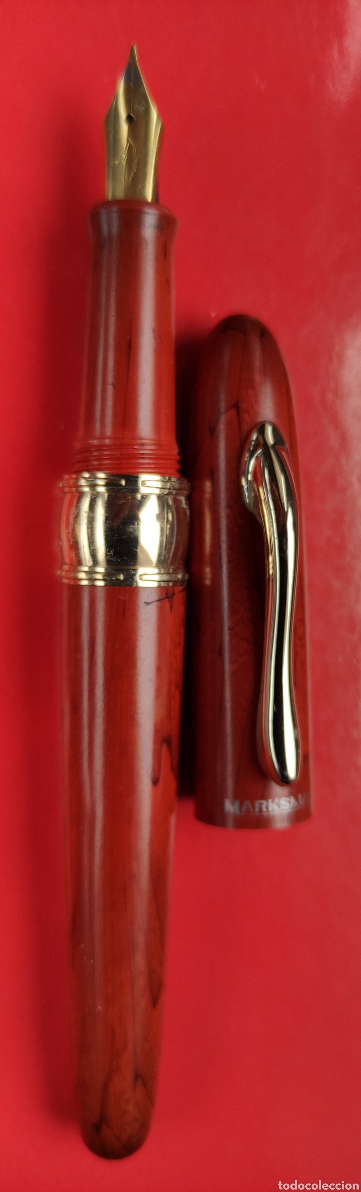 Plumas estilogr&aacute;ficas antiguas: Pluma estilografica MARKSMAN - Foto 3