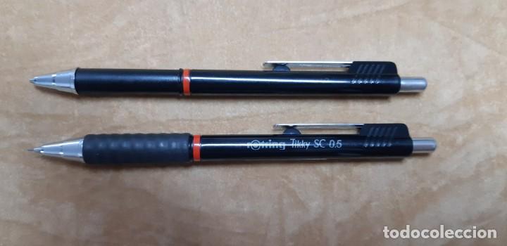 Plumas estilogr&aacute;ficas antiguas: 2 Rotring TIKKY SC 0.5 - Foto 1
