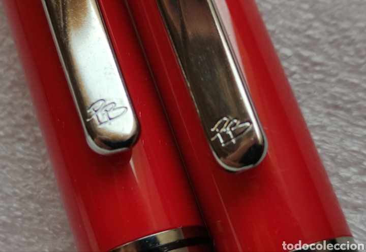 Plumas estilogr&aacute;ficas antiguas: Conjunto PIERRE BALMAIN. - Foto 6