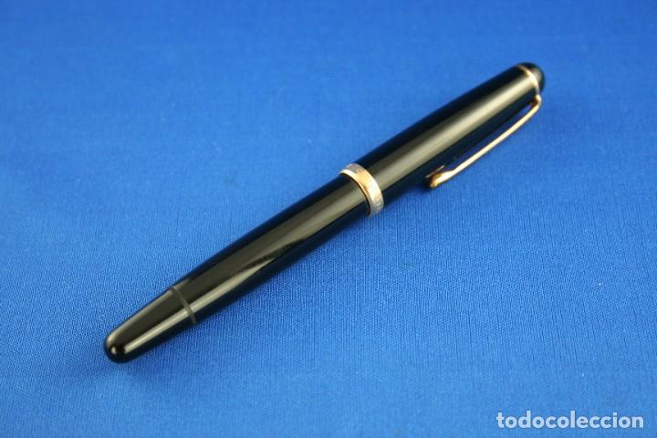 Plumas estilogr&aacute;ficas antiguas: PLUMA MONT BLANC 342 - Foto 3