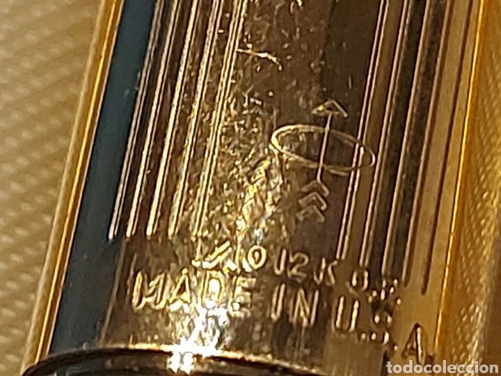 Plumas estilogr&aacute;ficas antiguas: Pluma Parker 45 con cartuchos - Foto 2