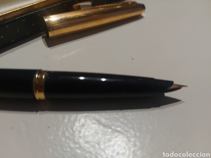 Plumas estilogr&aacute;ficas antiguas: Pluma Parker 45 con cartuchos - Foto 3