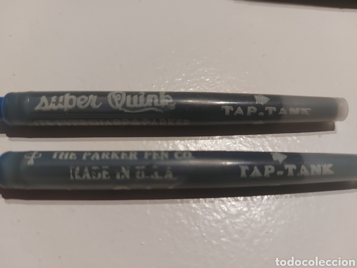 Plumas estilogr&aacute;ficas antiguas: Pluma Parker 45 con cartuchos - Foto 6