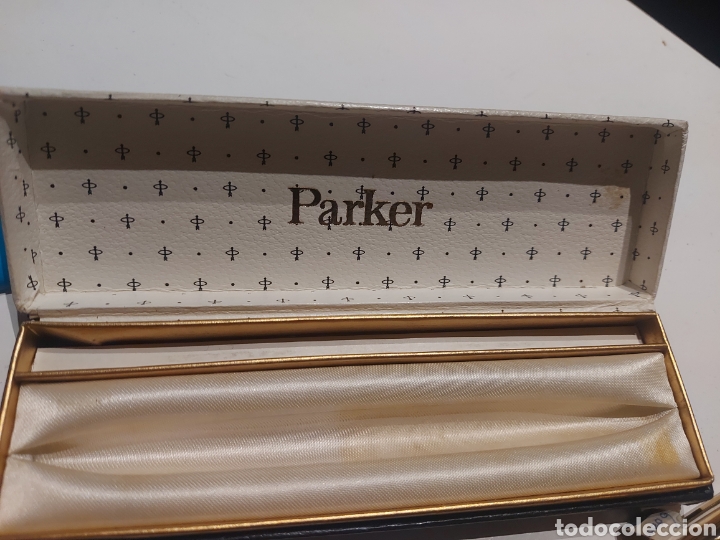 Plumas estilogr&aacute;ficas antiguas: Pluma Parker 45 con cartuchos - Foto 7