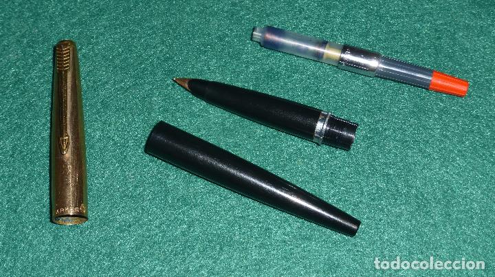 Plumas estilogr&aacute;ficas antiguas: PLUMA ESTILOGRAFICA PARKER 45 CUSTOM - Foto 8
