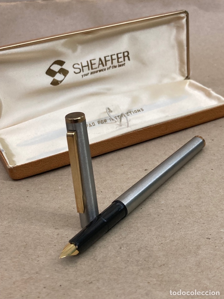 Alte F&uuml;llfederhalter: Pluma Senator acero nueva