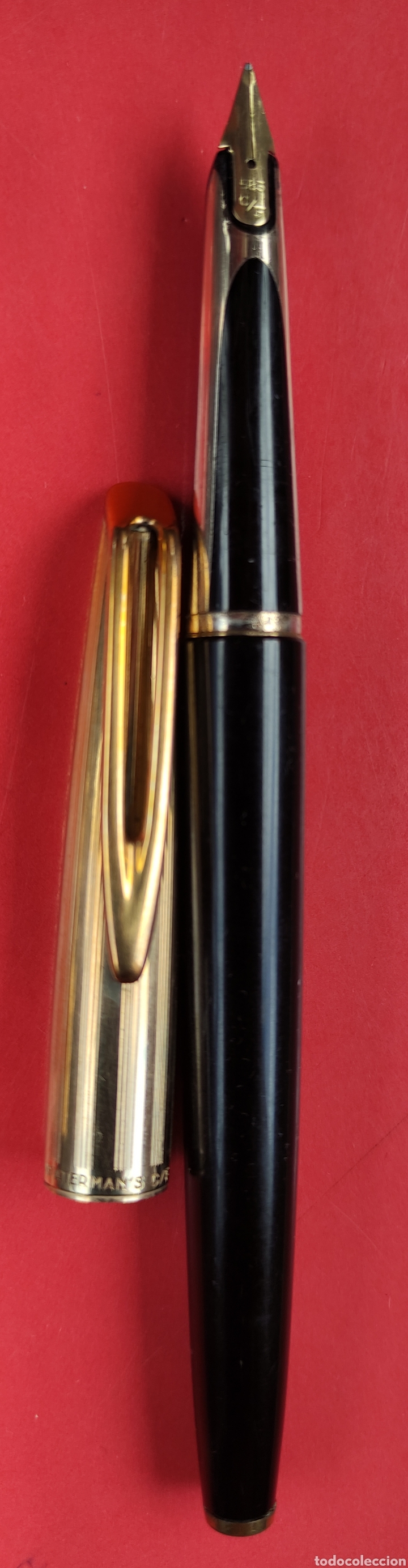 Plumas estilogr&aacute;ficas antiguas: Pluma WATERMAN,S C/F - Foto 4