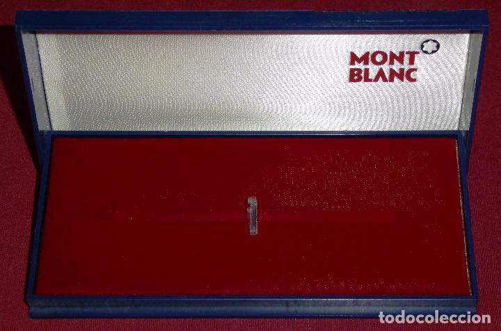 Plumas estilogr&aacute;ficas antiguas: ANTIGUO ESTUCHE MONTBLANC - Foto 3