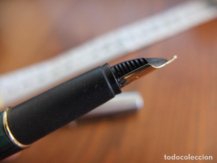Plumas estilogr&aacute;ficas antiguas: PARKER FRONTIER verde - Foto 3