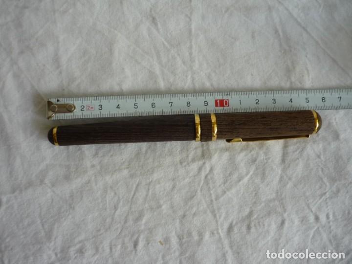 Plumas estilogr&aacute;ficas antiguas: Pluma estilogr&aacute;fica en madera DH M Daniel Hechter - Foto 13