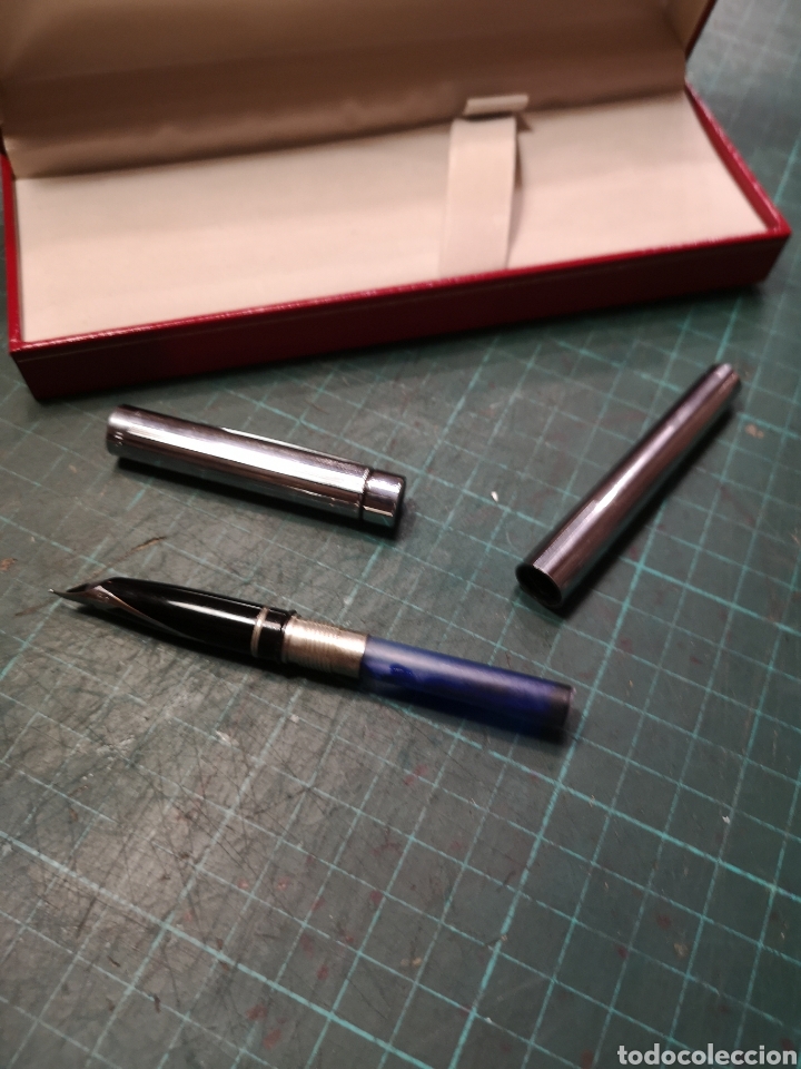 Plumas estilogr&aacute;ficas antiguas: Pluma Sheaffer con estuche - Foto 6